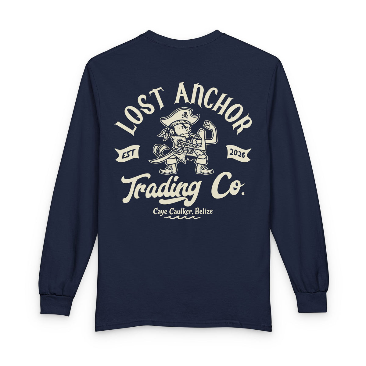 Lost Anchor Fighting Pirate Long Sleeve