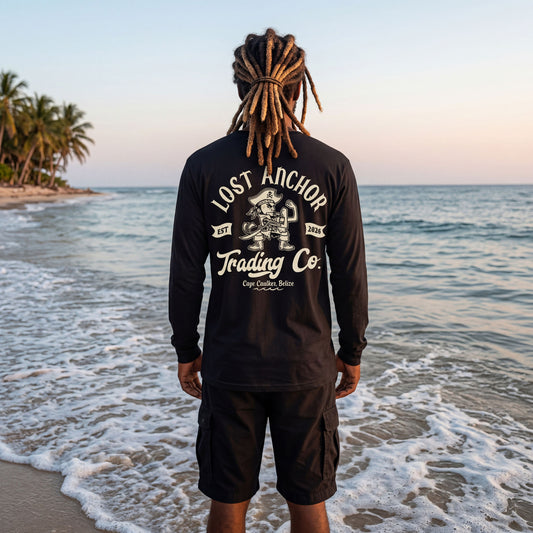 Lost Anchor Fighting Pirate Long Sleeve