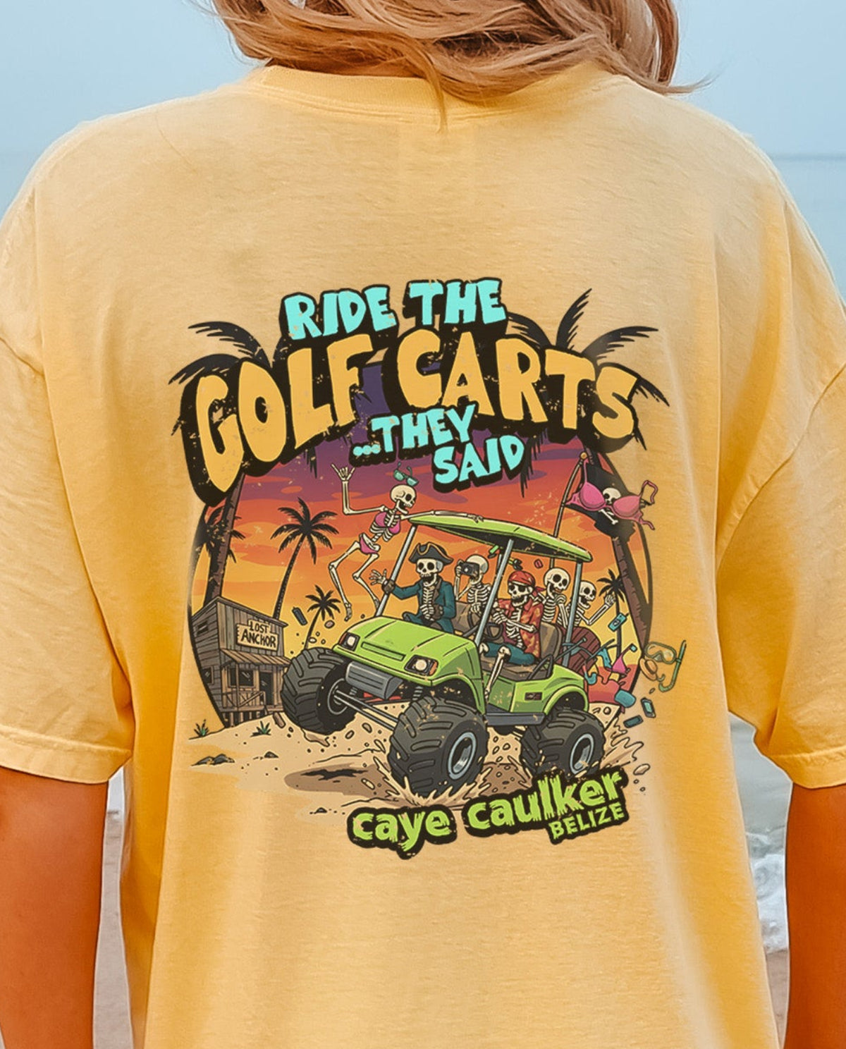 Ride The Golf Carts Tee