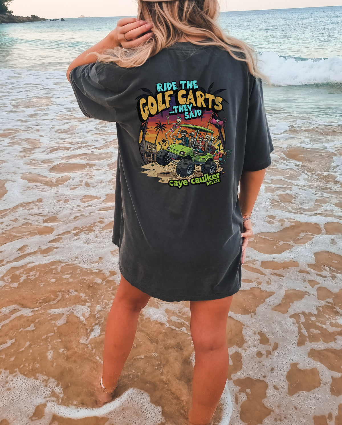 Ride The Golf Carts Tee